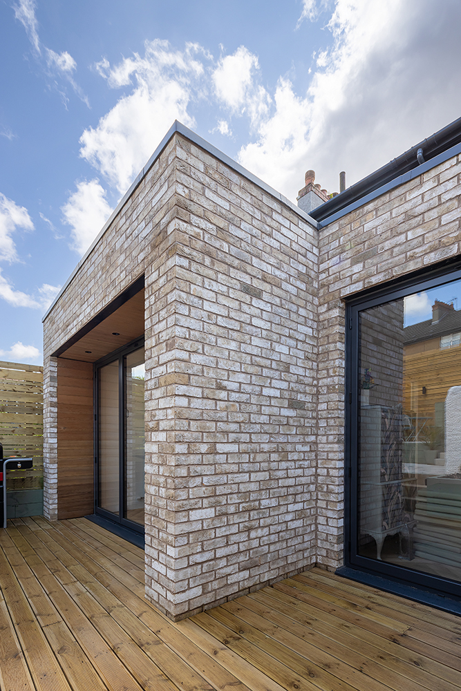 Brick built exterior