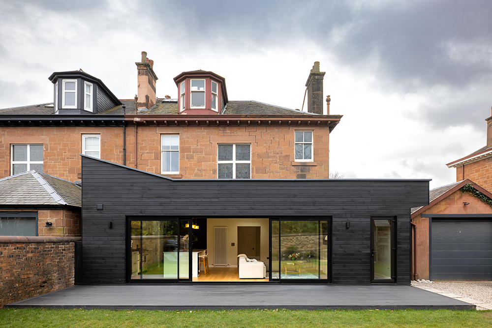 Black timber extension