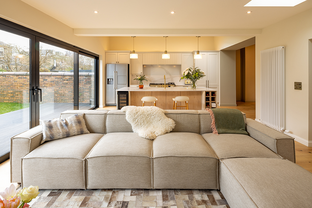 Interior modern extension